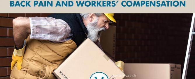pack pain and workers' compensation