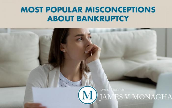 woman thinking about bankruptcy