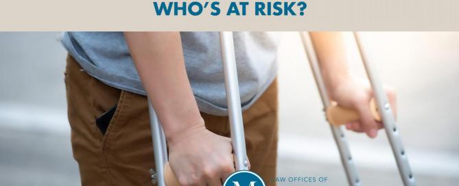 man on crutches workplace injury