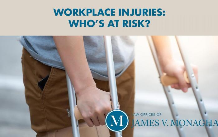 man on crutches workplace injury